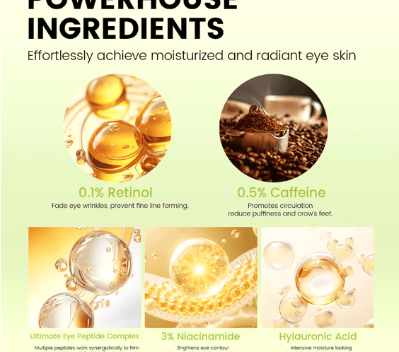 Person holding Luna Lift Facial Serum bottle against a purple background with molecular graphics.