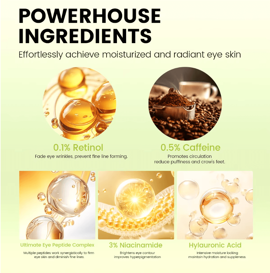 Person holding Luna Lift Facial Serum bottle against a purple background with molecular graphics.