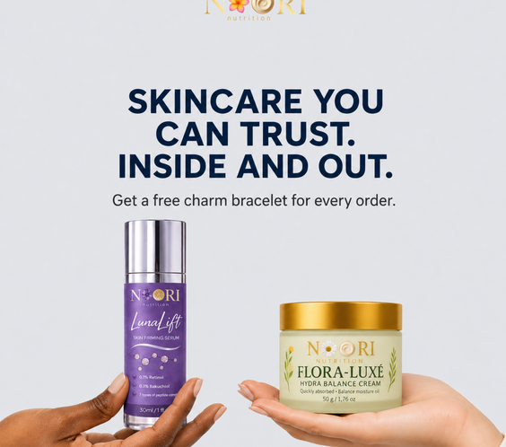 Noori Skincare Duo – Halal Face Cream & Anti-Ageing Serum Bundle