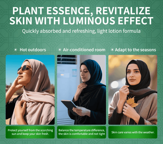 Flora Luxe Hydration Cream applied to skin