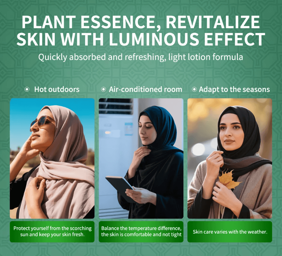 Flora Luxe Hydration Cream applied to skin